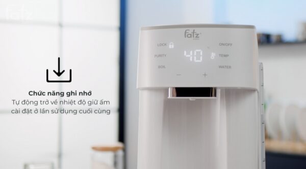 Bình đun nước pha sữa thông minh Fatzbaby Smart 2 – FB3817TN