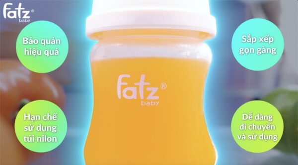 Bình trữ sữa 140ml (bộ 3 bình) – Store 2 – Fatzbaby FB0140VNX