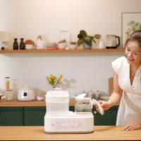 MÁY ĐA NĂNG ĐIỆN TỬ (TIỆT TRÙNG/ SẤY KHÔ/ HÂM SỮA/ NẤU CHÁO CHẬM/ ĐUN VÀ HÂM NƯỚC PHA SỮA) - MULTIMAX 2 PLUS+ - FB9025SL