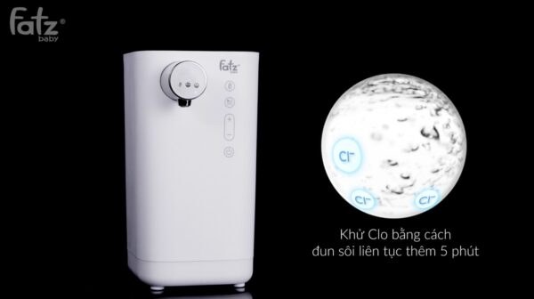 Bình đun và hâm nước pha sữa thông minh Fatzbaby - SMART 3 - FB3802MX
