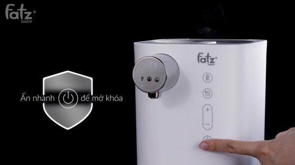 Bình đun và hâm nước pha sữa thông minh Fatzbaby - SMART 3 - FB3802MX