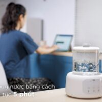 MÁY ĐUN NƯỚC VÀ HÂM NƯỚC PHA SỮA ĐIỆN TỬ QUICK 10 - FB3506TK