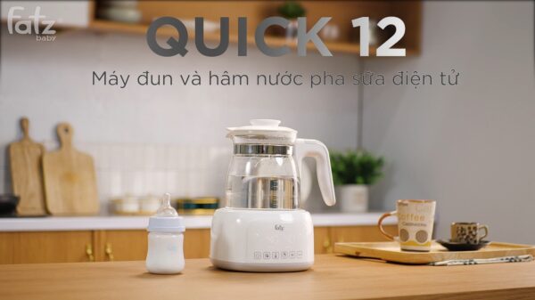 Máy đun nước và hâm nước pha sữa điện tử Fatzbaby QUICK 12 - FB3503HB