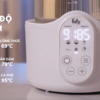 MÁY ĐUN NƯỚC VÀ HÂM NƯỚC PHA SỮA ĐIỆN TỬ QUICK 8 FATZBABY FB3525TN