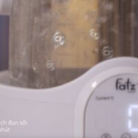 MÁY ĐUN NƯỚC VÀ HÂM NƯỚC PHA SỮA ĐIỆN TỬ QUICK 8 FATZBABY FB3525TN