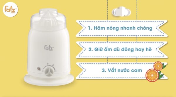 Máy hâm sữa Fatzbaby Mono 2 - FB3002SL