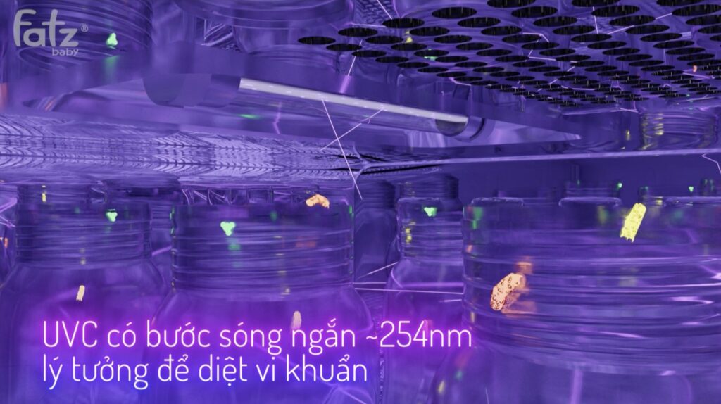 Máy tiệt trùng sấy khô UVC LED Fatzbaby King 3