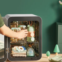 Máy tiệt trùng sấy khô UVC - LED Fatzbaby - 22L - QUEEN 2 - FB4707CYT (màu trắng)