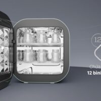 Máy tiệt trùng sấy khô UV Fatzbaby - QUEEN 1 - 18L FB4716CY - Màu lá