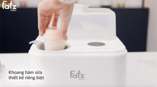 Máy tiệt trùng sấy khô thông minh tích hợp máy hâm sữa Fatzbaby Captain 1