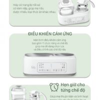 MÁY ĐA NĂNG ĐIỆN TỬ (TIỆT TRÙNG/ SẤY KHÔ/ HÂM SỮA/ NẤU CHÁO CHẬM/ ĐUN VÀ HÂM NƯỚC PHA SỮA) - MULTIMAX 2 PLUS+ - FB9025SL