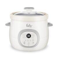 Fatzbaby Slow 5 giúp mẹ nấu và chế biến những bữa ăn trọn dinh dưỡng cho gia đình. Slow 5 là nồi nấu chậm thông minh được đánh giá là một trong những trợ thủ đắc lực cho mỗi bữa cơm gia đình.