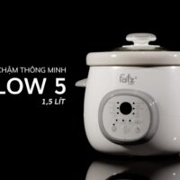 Fatzbaby Slow 5 giúp mẹ nấu và chế biến những bữa ăn trọn dinh dưỡng cho gia đình. Slow 5 là nồi nấu chậm thông minh được đánh giá là một trong những trợ thủ đắc lực cho mỗi bữa cơm gia đình.