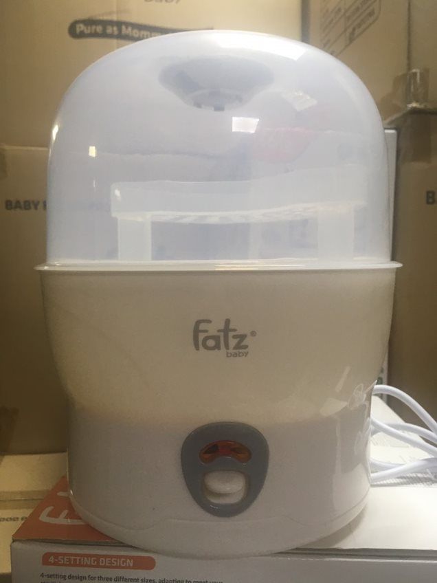 Diện mạo mới của máy tiệt trùng bình sữa Fatzbaby Steam 1