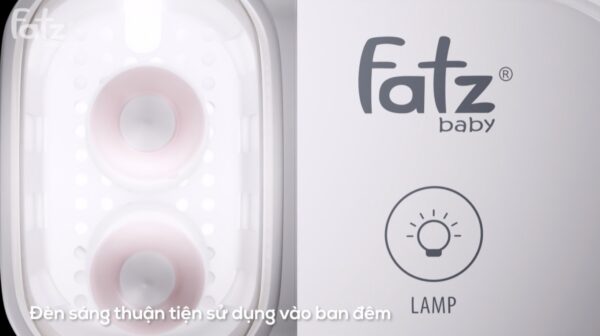 Máy hâm sữa tiệt trùng điện tử 2 bình Duo 4 Fatzbaby FB3095MX