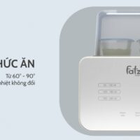Máy hâm sữa tiệt trùng điện tử 2 bình Duo 5 Fatzbaby FB3203TN