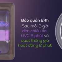 MÁY TIỆT TRÙNG SẤY KHÔ UVC - KING 4 - FB4777ZD