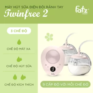 máy hút sữa điện đôi rảnh tay twinfree 2