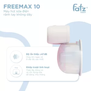 máy hút sữa điện rảnh tay không dây freemax 10