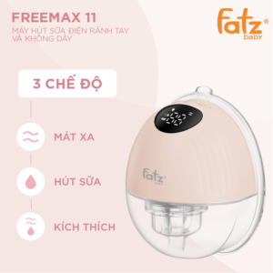 máy hút sữa điện rảnh tay không dây freemax 11