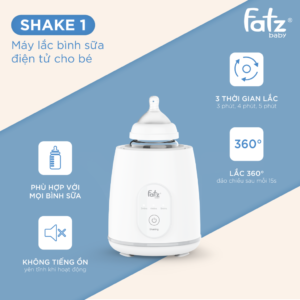 máy lắc bình sữa điện tử cho bé shake 1