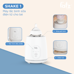 máy lắc bình sữa điện tử cho bé shake 1