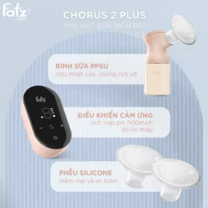 máy hút sữa điện đôi chorus 2 plus