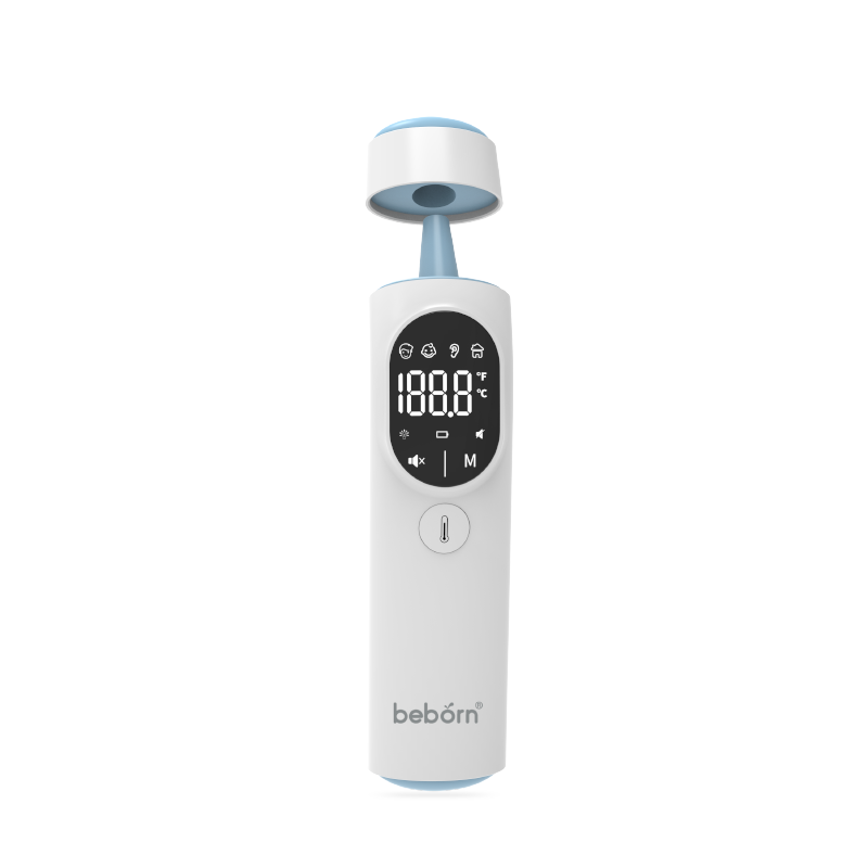 nhiệt kế hồng ngoại đo trán và đo tai it01#