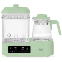 máy đa năng điện tử (tiệt trùng/ sấy khô/ hấp/ làm sữa chua/ Đun & hâm nước) multimax 10