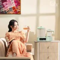 máy đa năng điện tử (tiệt trùng/ sấy khô/ hấp/ làm sữa chua/ Đun & hâm nước) multimax 10