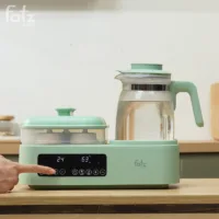 máy đa năng điện tử (tiệt trùng/ sấy khô/ hấp/ làm sữa chua/ Đun & hâm nước) multimax 10