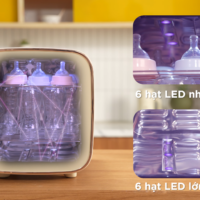máy tiệt trùng sấy khô uvc led king 6