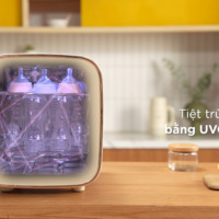 máy tiệt trùng sấy khô uvc led king 6