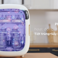 máy tiệt trùng sấy khô khử mùi uvc led công nghệ nano plasma ion plasmax 3