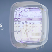 máy tiệt trùng sấy khô khử mùi uvc led công nghệ nano plasma ion plasmax 2