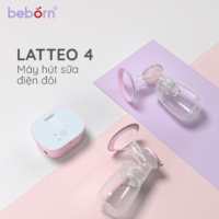máy hút sữa điện đôi latteo 4