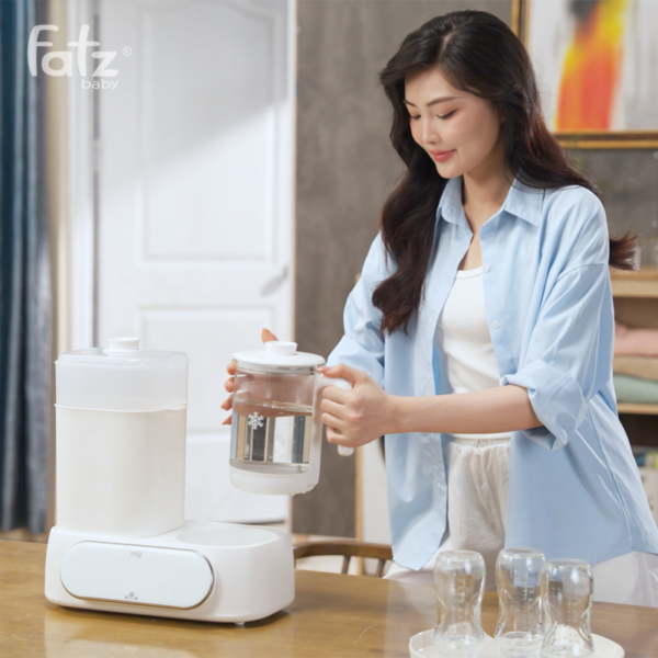 máy đa năng điện tử (tiệt trùng/ sấy khô/ hâm sữa/ đun & hâm nước pha sữa) multimax 14
