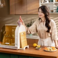 máy úp bình sữa, bát đĩa, tiệt trùng uvc, sấy khô và bảo quản tidy 8