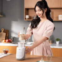 máy hâm sữa siêu tốc thông minh mono 17