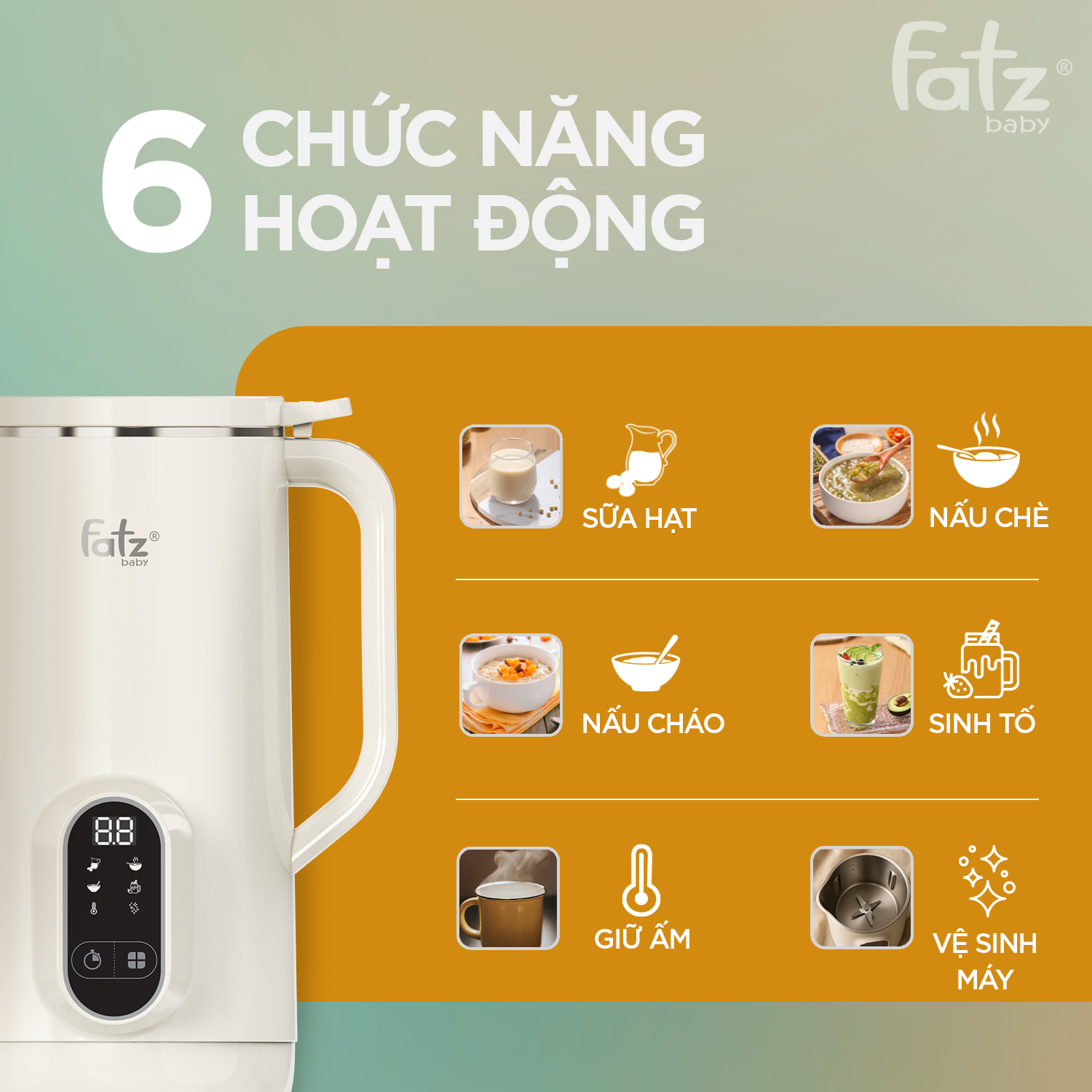 máy làm sữa hạt xay nấu đa năng soy 2