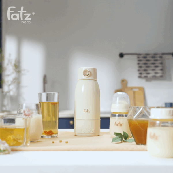 máy xay thức ăn dặm đa năng cho bé mix 2 (bản màu be)