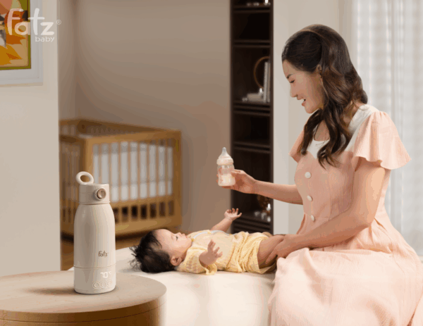 máy xay thức ăn dặm đa năng cho bé mix 2 (bản màu be)