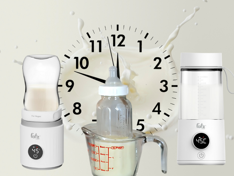 Hâm sữa mẹ trong bao lâu để an toàn và tốt nhất cho bé