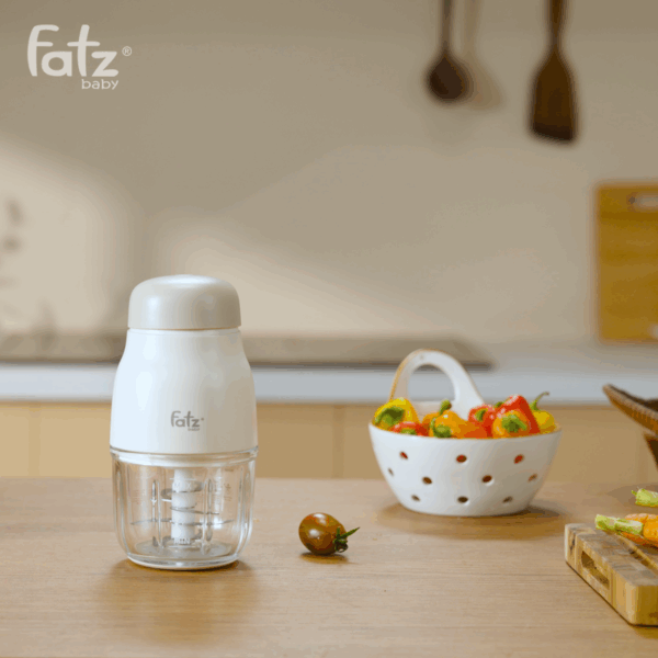 máy xay thức ăn dặm đa năng cho bé mix 2 (bản màu be)