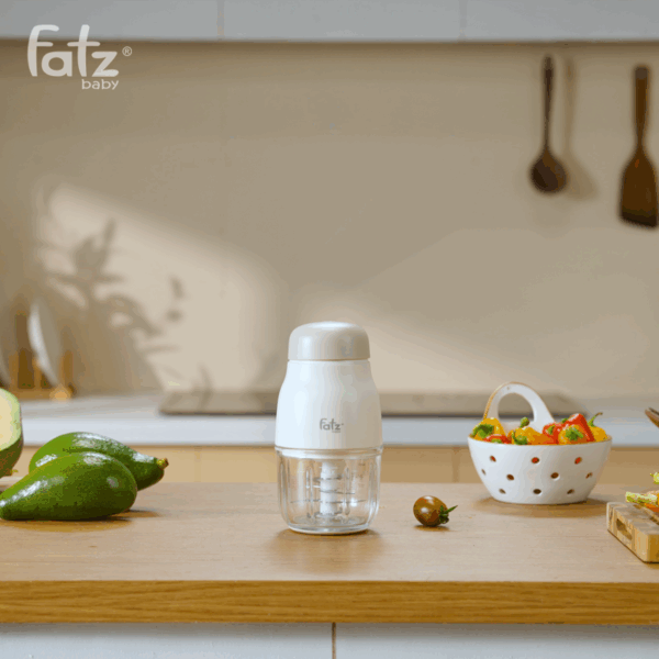 máy xay thức ăn dặm đa năng cho bé mix 2 (bản màu be)