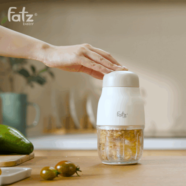 máy xay thức ăn dặm đa năng cho bé mix 2 (bản màu be)