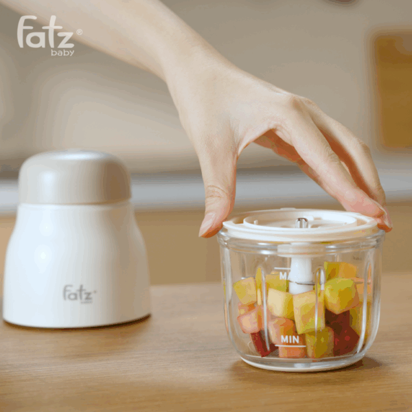 máy xay thức ăn dặm đa năng cho bé mix 2 (bản màu be)