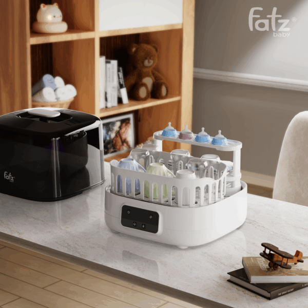 máy xay thức ăn dặm đa năng cho bé mix 2 (bản màu be)
