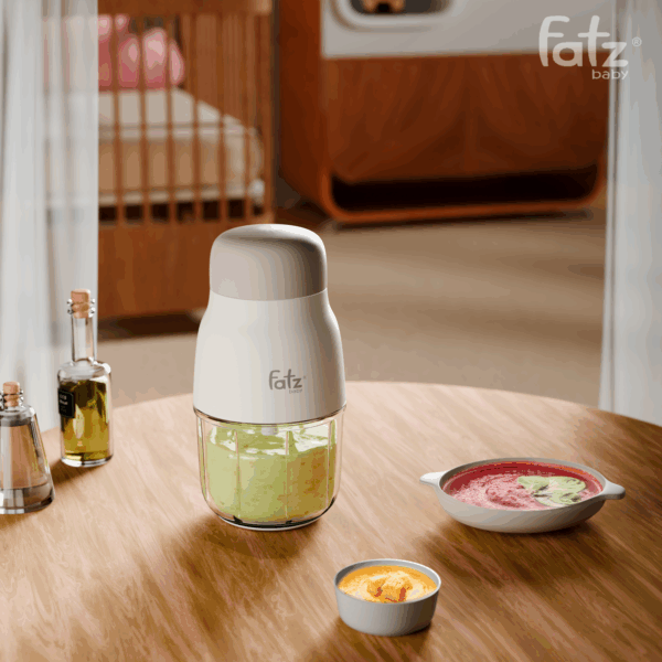 máy xay thức ăn dặm đa năng cho bé mix 2 (bản màu be)