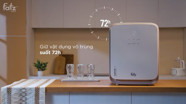 máy tiệt trùng sấy khô khử mùi uvc led công nghệ nano plasma ion plasmax 12